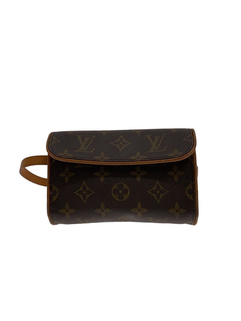 Louis Vuitton Monogram Pochette Florentine belt bag brown coated canvas